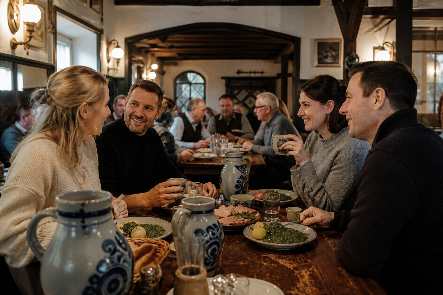 Traditional apple-wine tavern in Frankfurt’s Sachsenhausen district